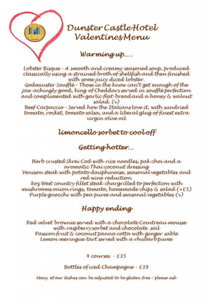 valentines-menu-final-jpeg - Dunster Castle Hotel